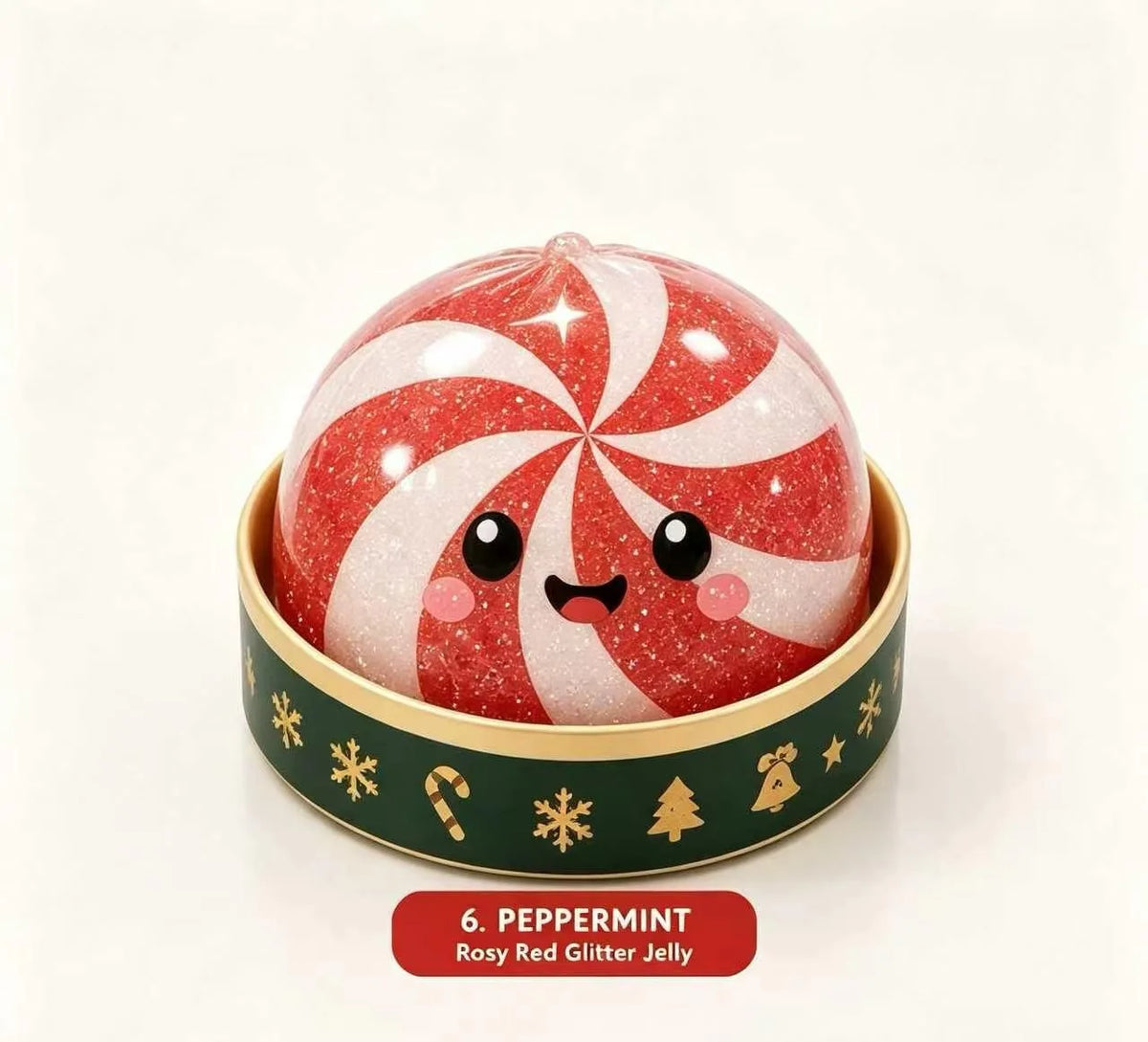 Christmas Dumpling Squishy Blind Box - Santa, Snowman & Reindeer
