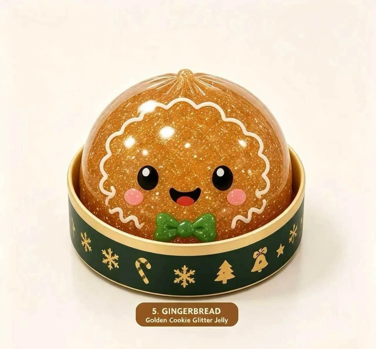 Christmas Santa & Reindeer Dumpling Squishy with Steamer