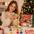 2026 Christmas Advent Calendar with 24 Mini Squishies