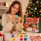 2026 Christmas Advent Calendar with 24 Mini Squishies