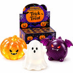 New Halloween Squishy Toy Blind Box Pumpkin Ghost Bat Slow Rising Squeeze Fidget Toy Cute Soft