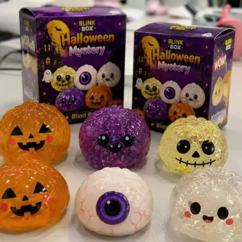 Soft Jelly Halloween Dumpling Squeeze Toy