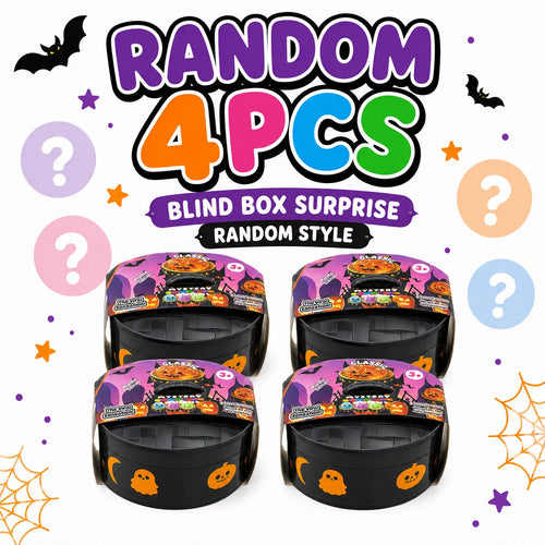 2026 Halloween Squishy Dumpling Set (1-5 Pieces Random Mystery Box)