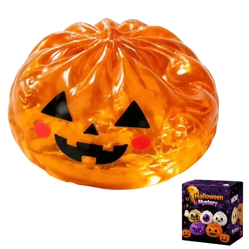 Soft Jelly Halloween Dumpling Squeeze Toy