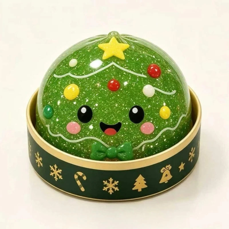 Christmas Dumpling Squishy Blind Box - Santa, Snowman & Reindeer