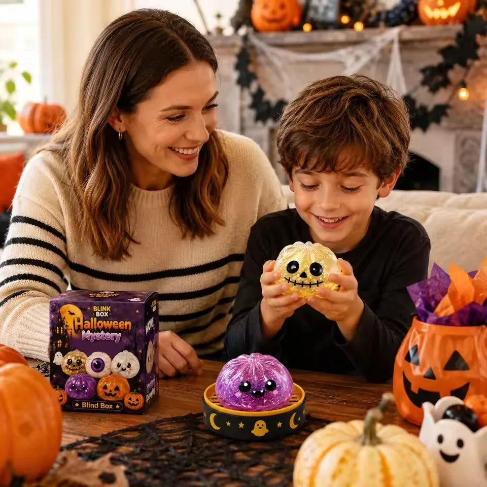 Soft Jelly Halloween Dumpling Squeeze Toy