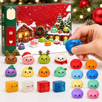 2026 Christmas Advent Calendar with 24 Mini Squishies