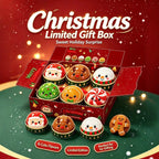 Christmas Santa & Reindeer Dumpling Squishy with Steamer