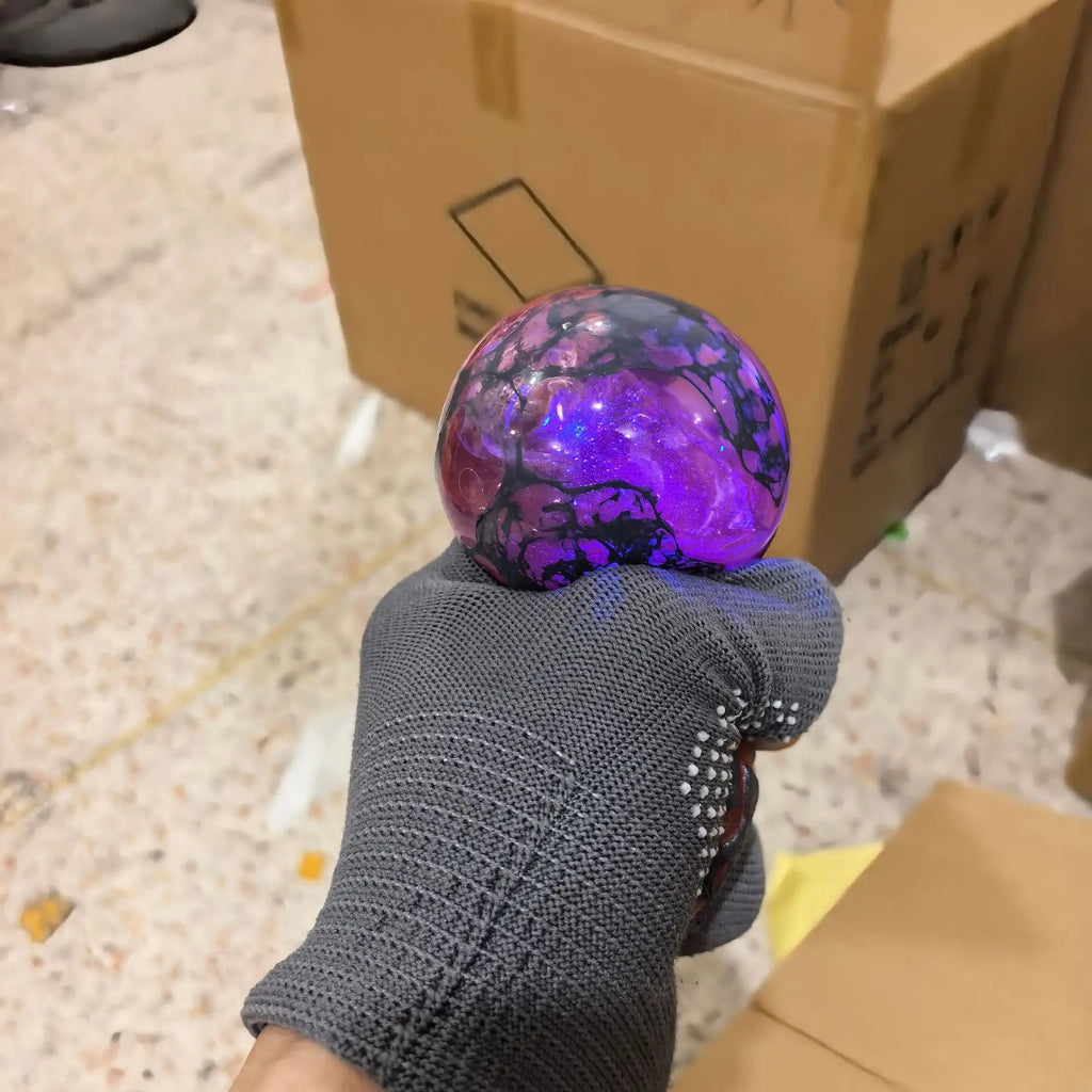 Glitter Magma Crunch Ball - Sensory Squeeze Toy