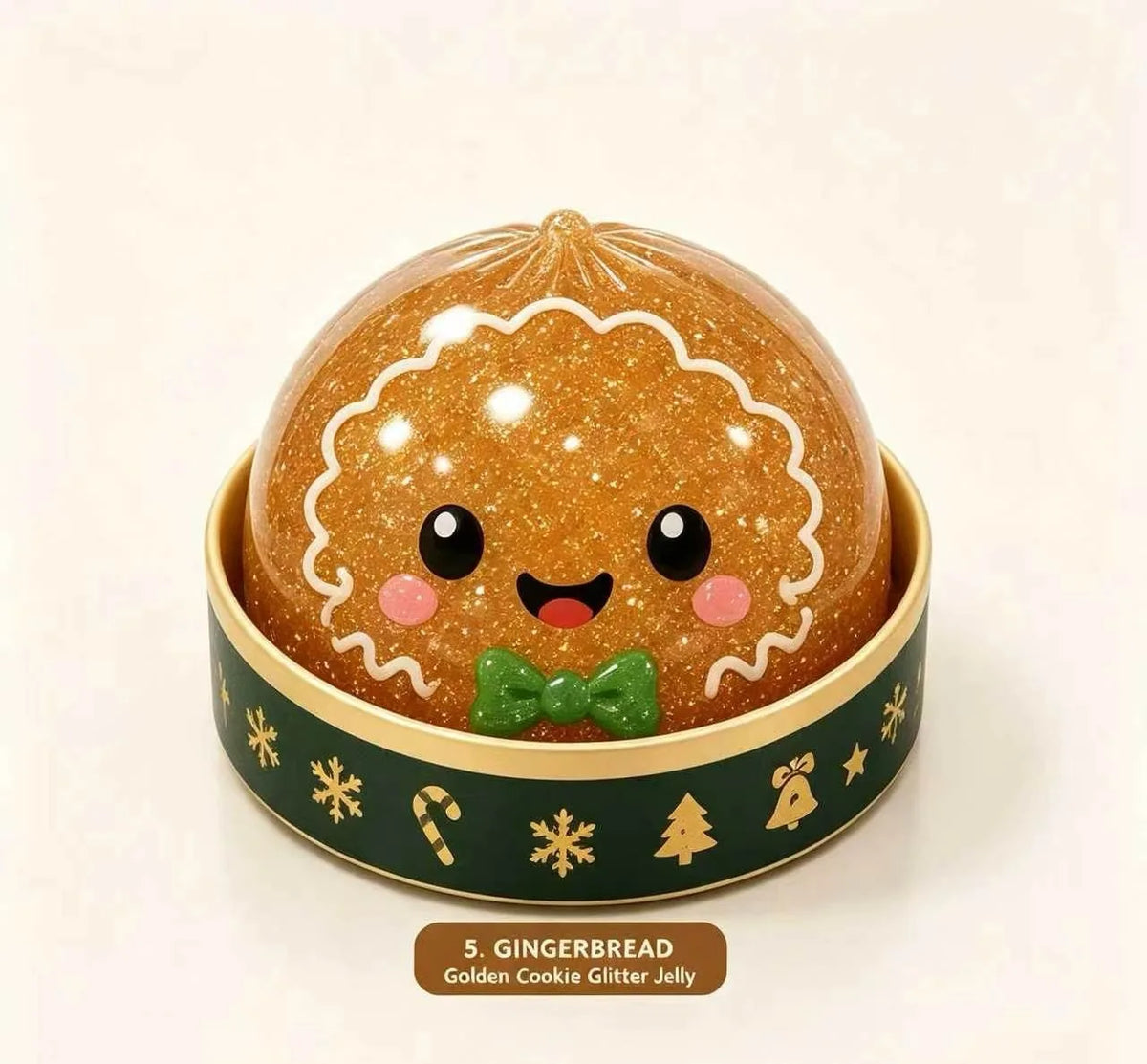 Christmas Dumpling Squishy Blind Box - Santa, Snowman & Reindeer