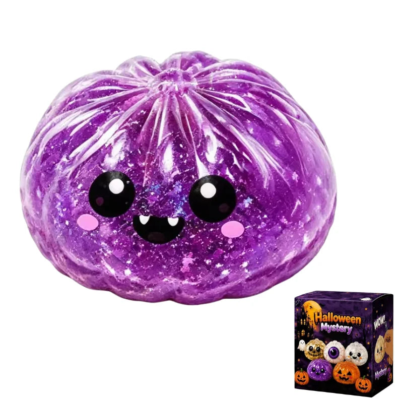 Soft Jelly Halloween Dumpling Squeeze Toy